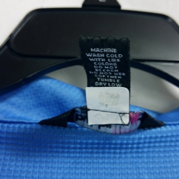 Steve & Barry's Bubba Golf Blue Polo Shirt L - Picture 3 of 7